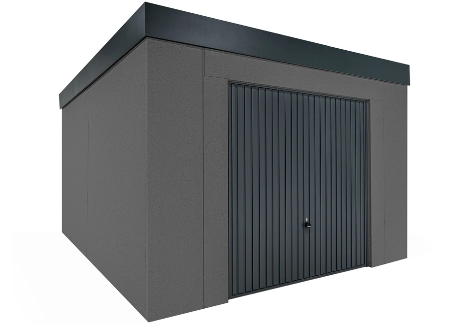 GARDEON® House with safety garage door