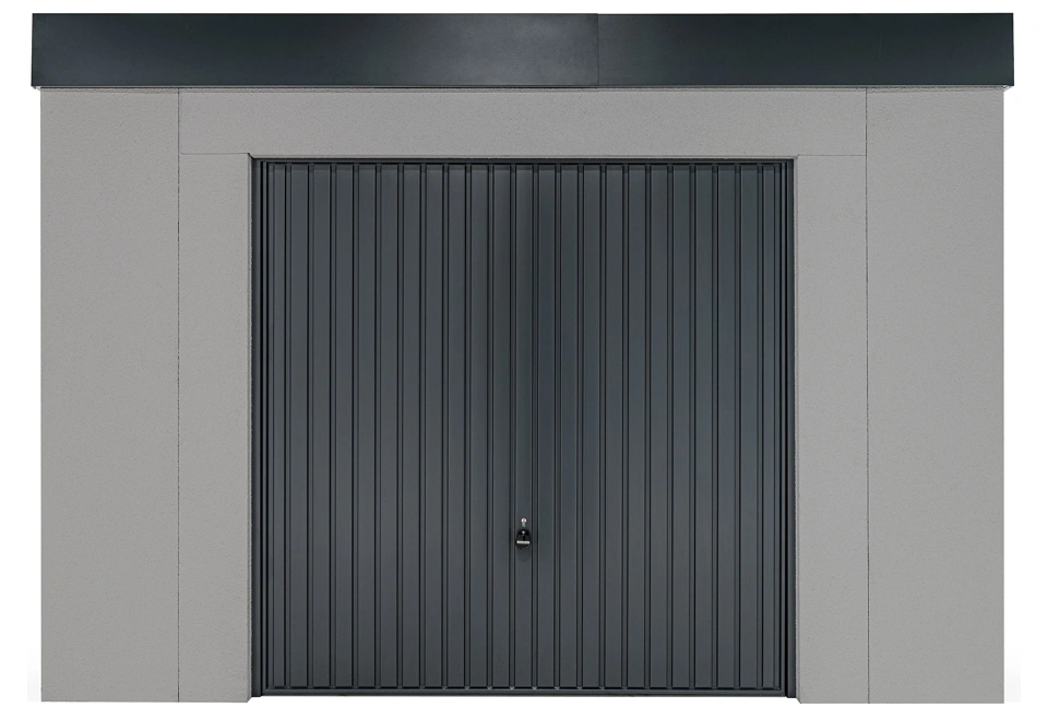 GARDEON® House with safety garage door