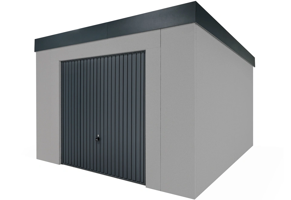 GARDEON® House with safety garage door