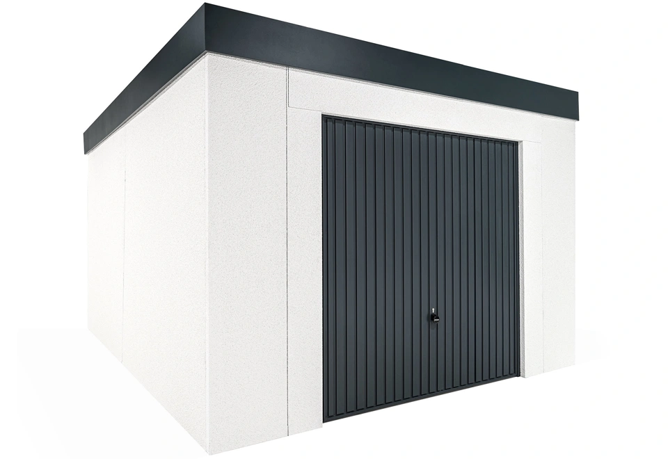 GARDEON® House with safety garage door