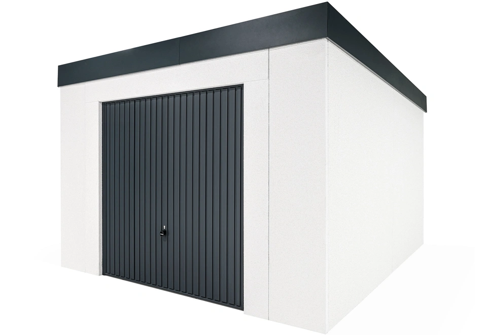 GARDEON® House with safety garage door