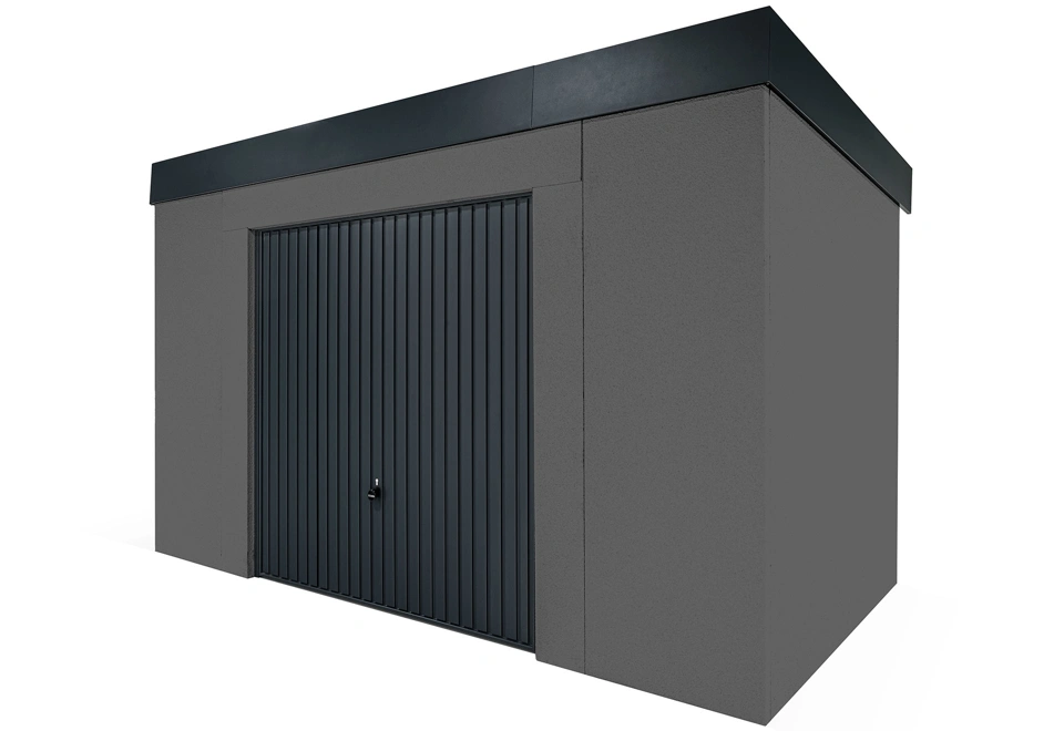 GARDEON® House with safety garage door