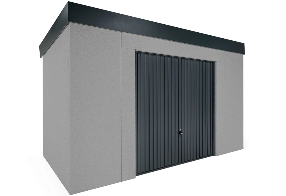 GARDEON® House with safety garage door