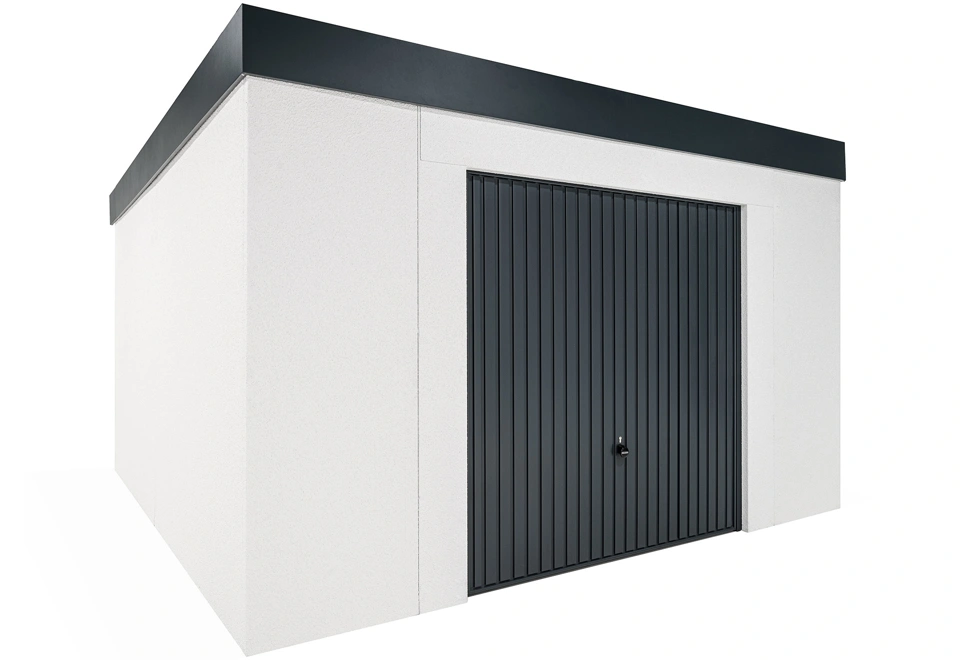 GARDEON® House with safety garage door