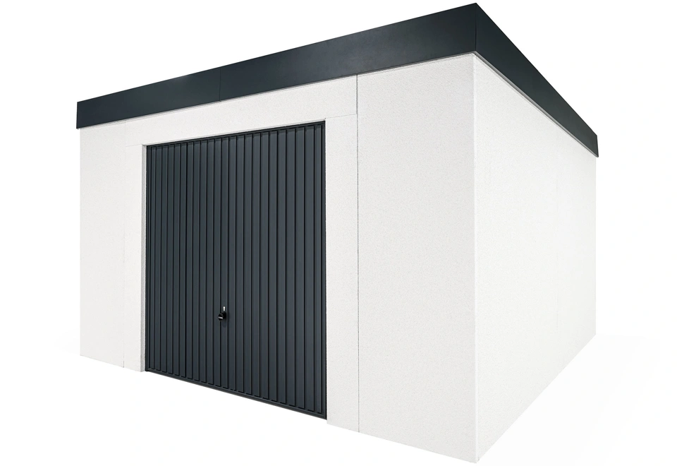 GARDEON® House with safety garage door