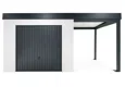 GARDEON® House with safety garage door with right carport