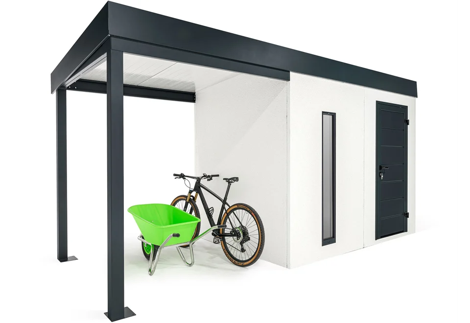 GARDEON® House with skylight and carport