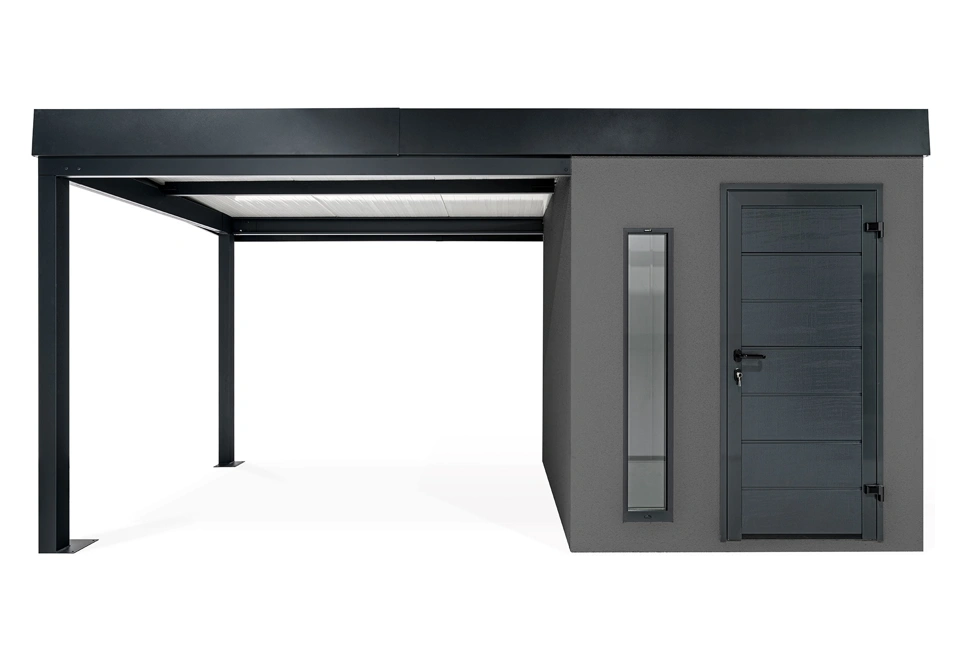 GARDEON® House with skylight and carport