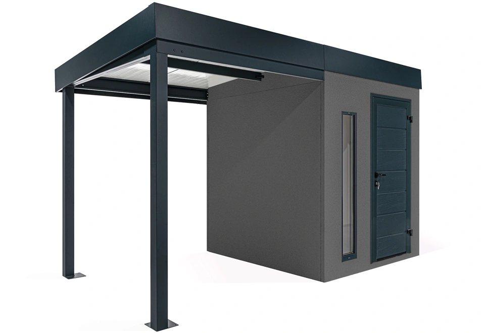 GARDEON® House with skylight and carport