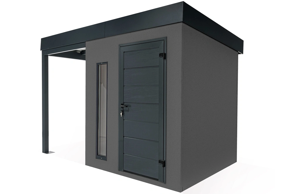 GARDEON® House with skylight and carport