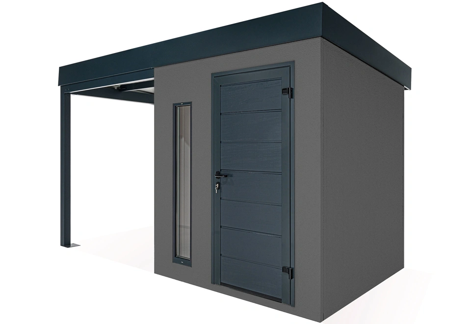 GARDEON® House with skylight and carport