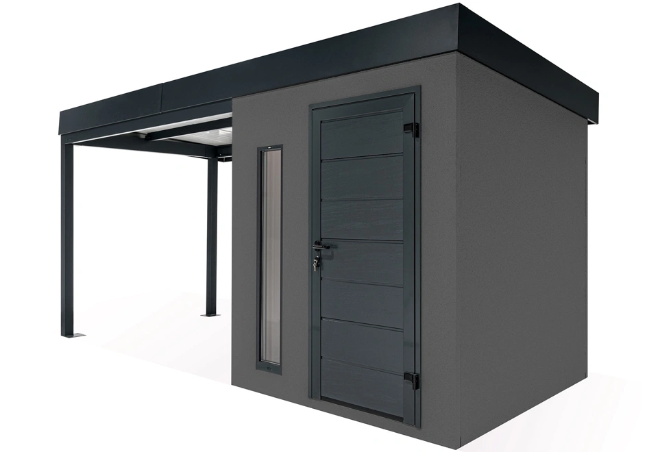 GARDEON® House with skylight and carport