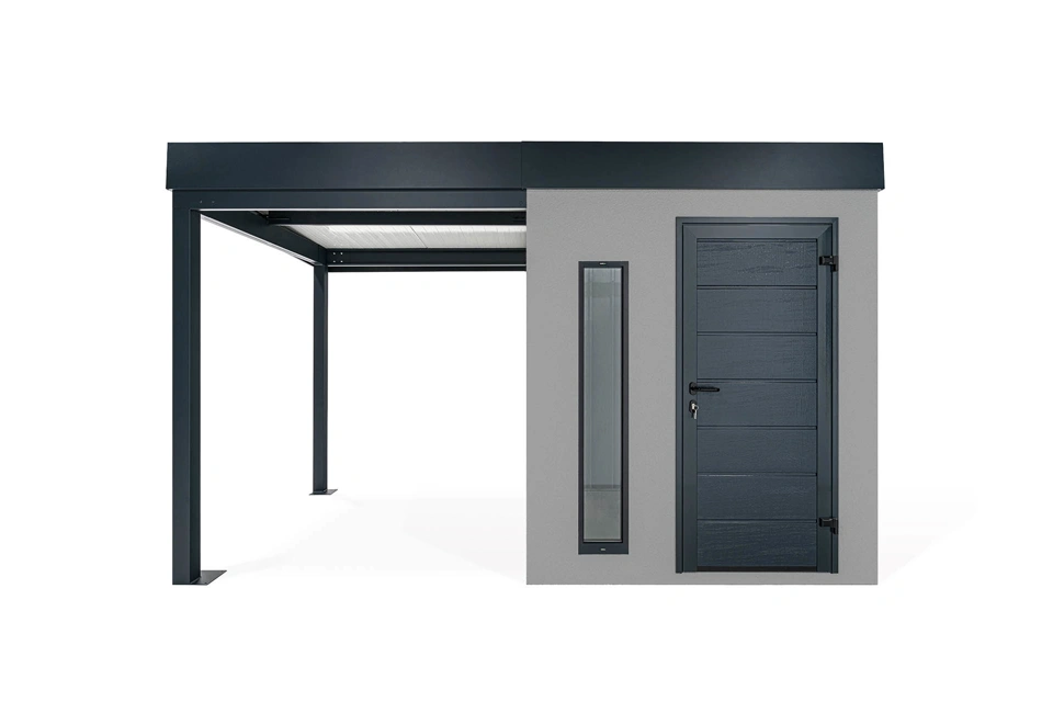 GARDEON® House with skylight and carport