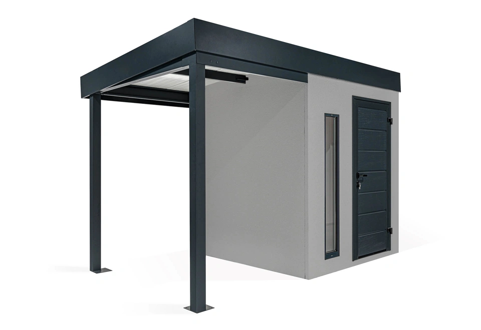 GARDEON® House with skylight and carport