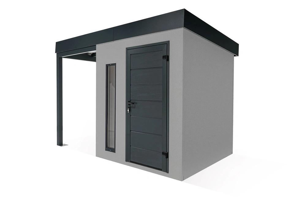 GARDEON® House with skylight and carport