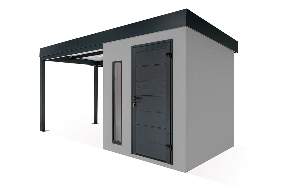 GARDEON® House with skylight and carport