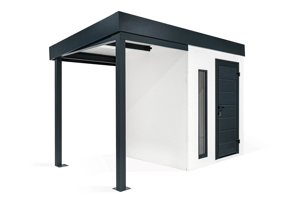 GARDEON® House with skylight and carport