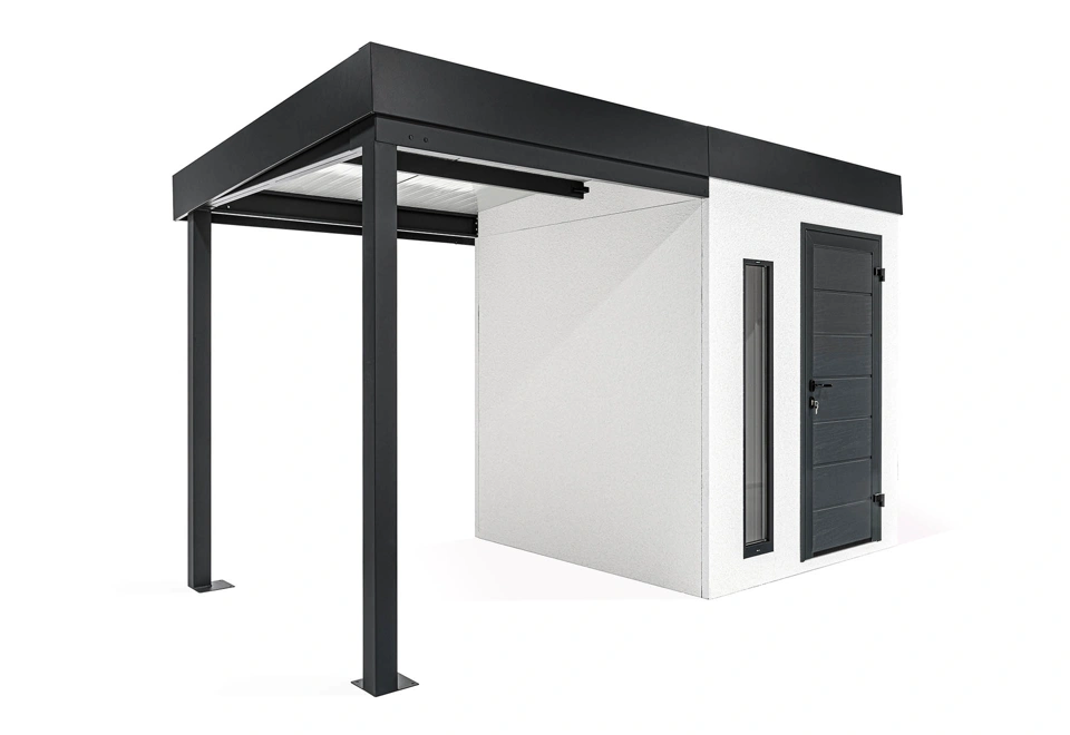 GARDEON® House with skylight and carport