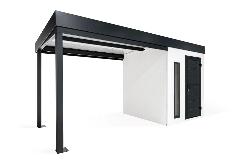 GARDEON® House with skylight and carport