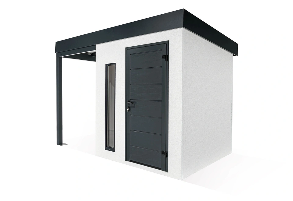 GARDEON® House with skylight and carport