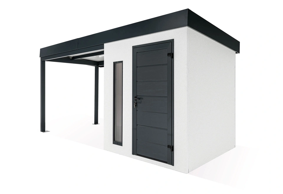 GARDEON® House with skylight and carport