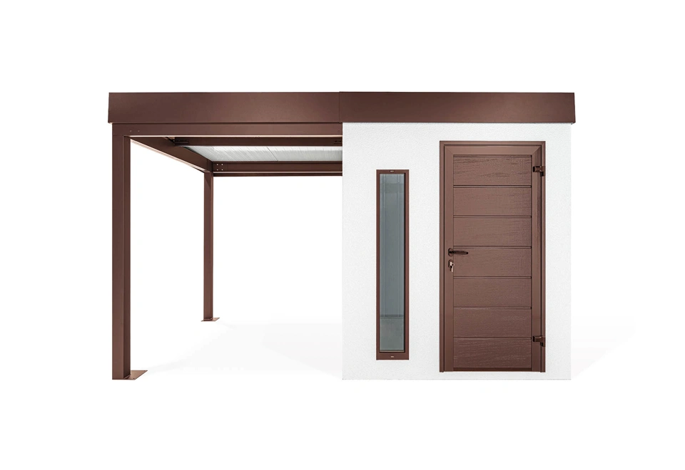 GARDEON® House with skylight and carport