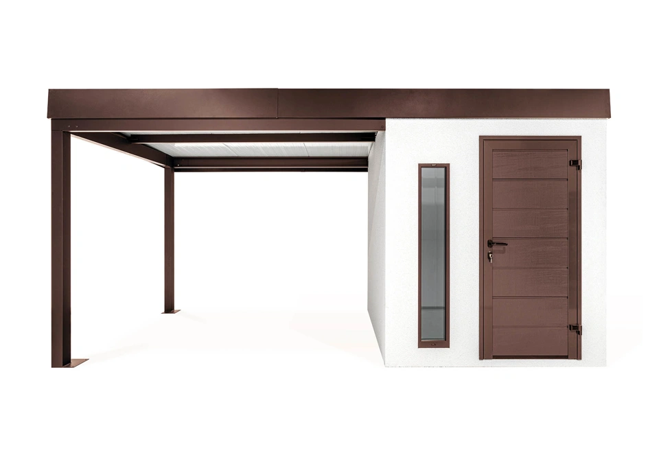 GARDEON® House with skylight and carport