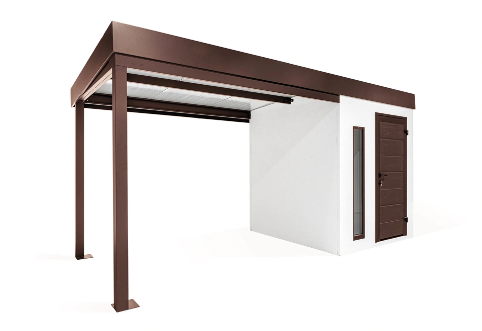 GARDEON® House with skylight and carport