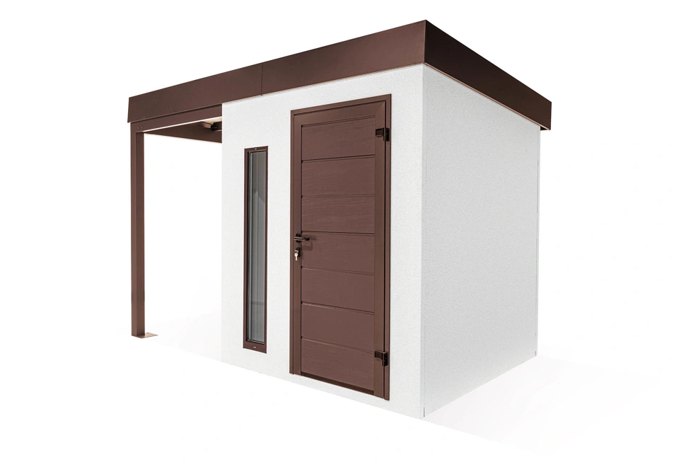 GARDEON® House with skylight and carport