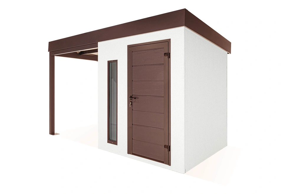 GARDEON® House with skylight and carport