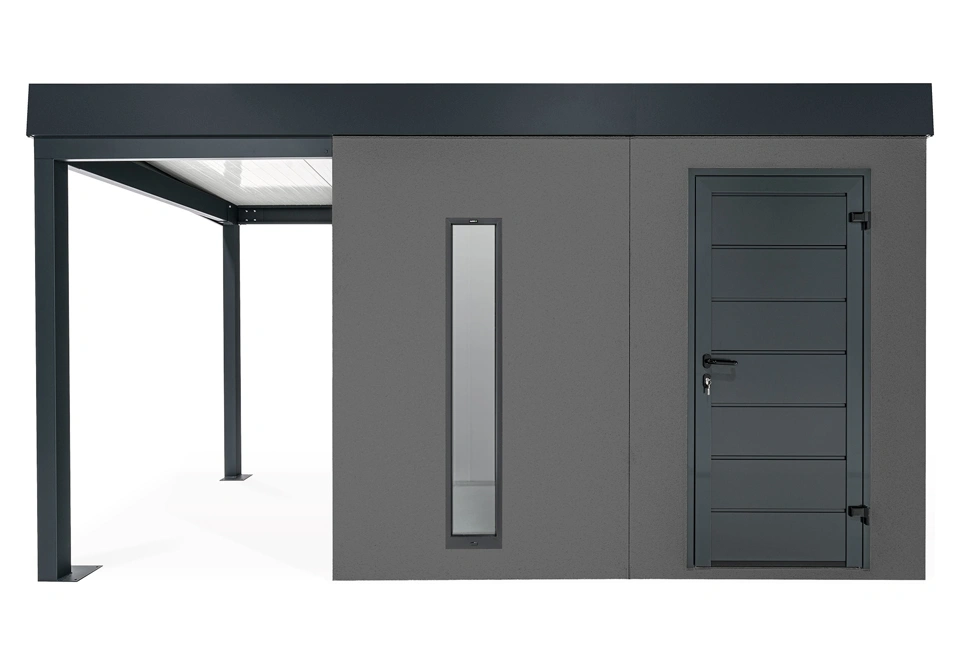 GARDEON® House with skylight and carport