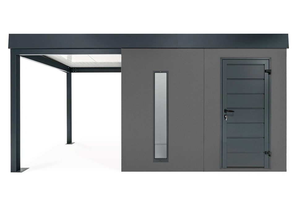 GARDEON® House with skylight and carport