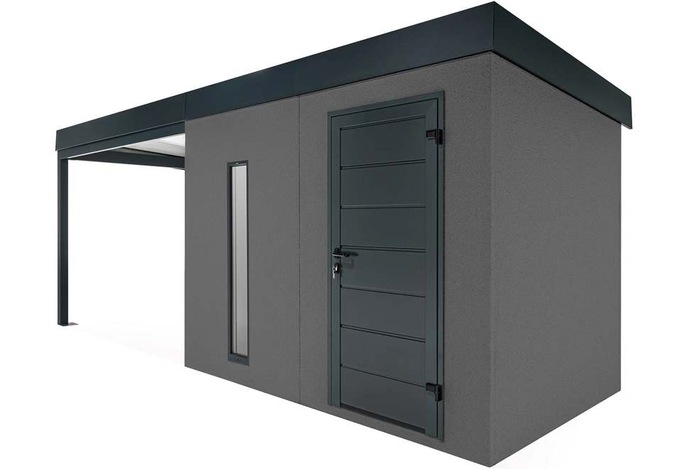 GARDEON® House with skylight and carport