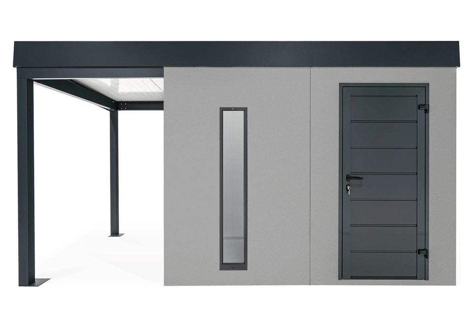 GARDEON® House with skylight and carport