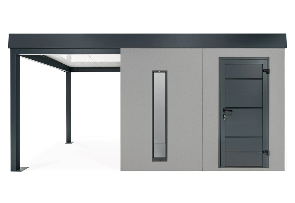 GARDEON® House with skylight and carport