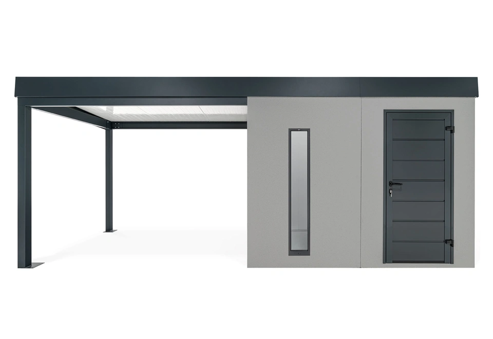 GARDEON® House with skylight and carport