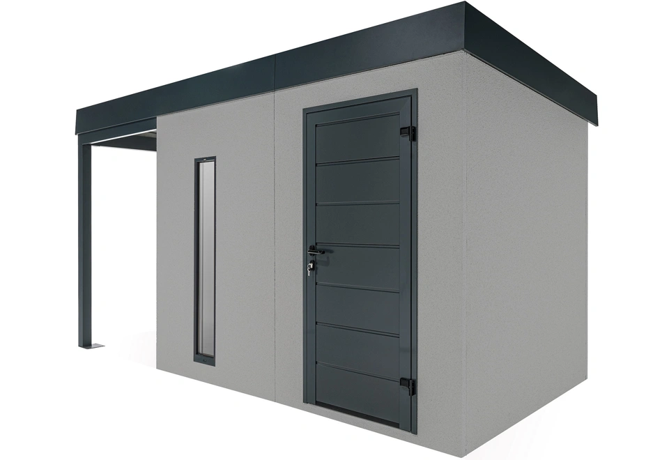 GARDEON® House with skylight and carport