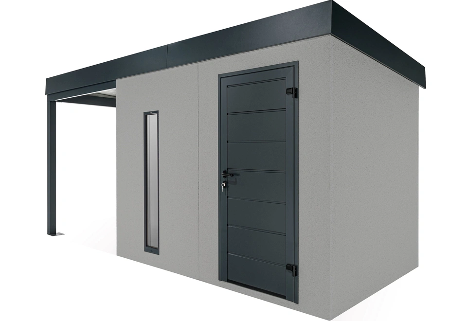 GARDEON® House with skylight and carport