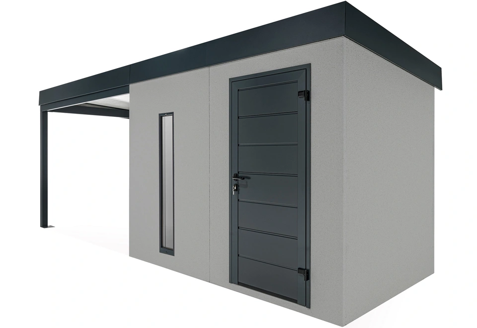 GARDEON® House with skylight and carport