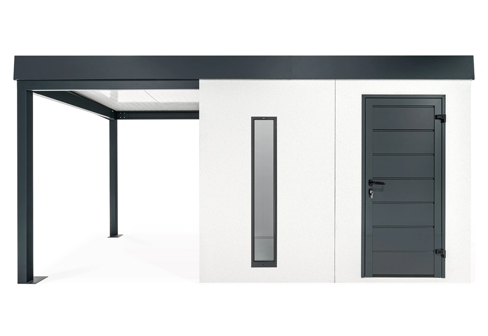 GARDEON® House with skylight and carport