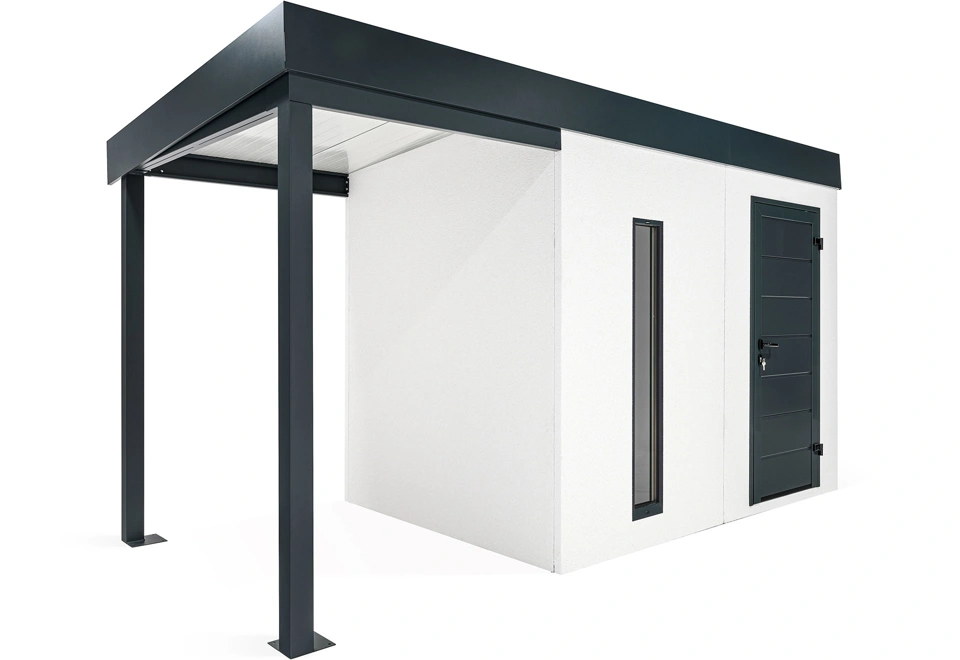 GARDEON® House with skylight and carport