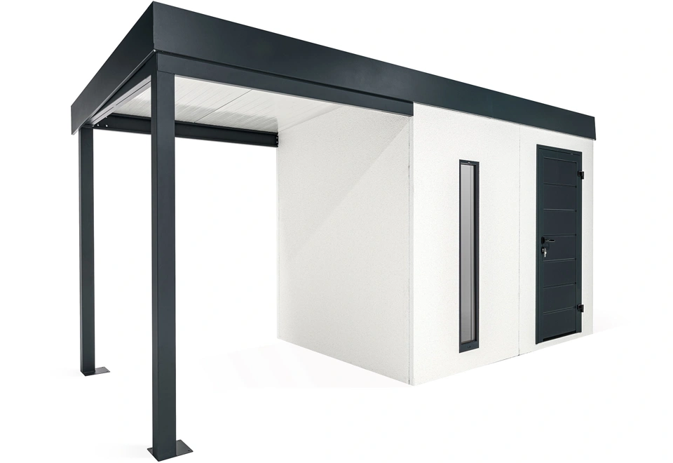 GARDEON® House with skylight and carport