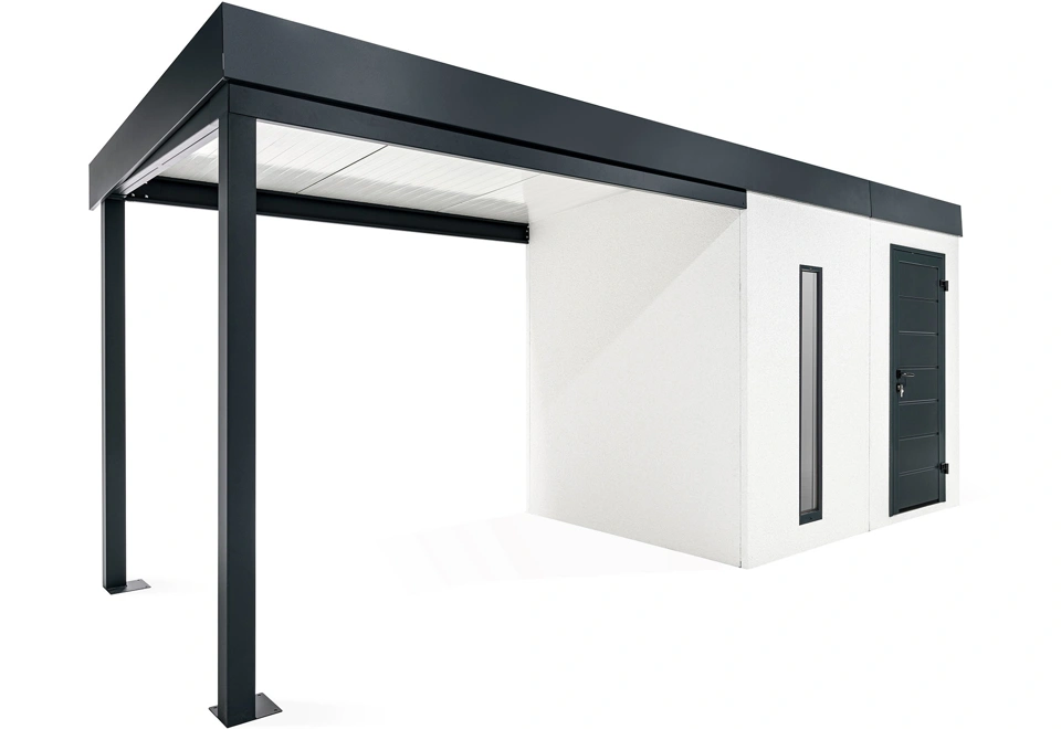 GARDEON® House with skylight and carport