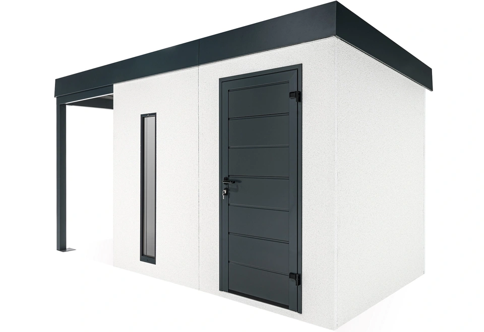 GARDEON® House with skylight and carport