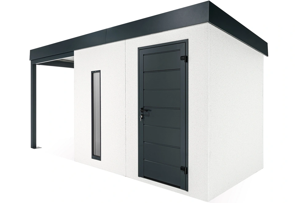 GARDEON® House with skylight and carport