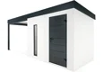 GARDEON® House with skylight and carport