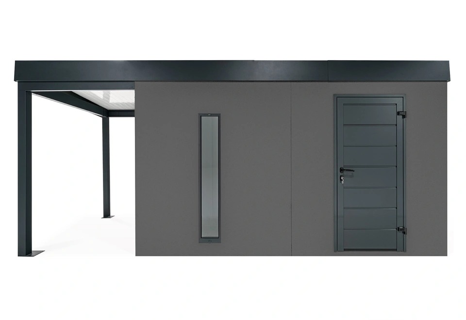 GARDEON® House with skylight and left carport