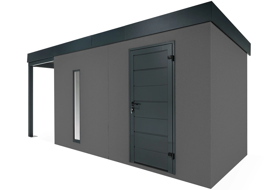 GARDEON® House with skylight and left carport