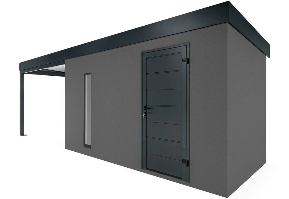 GARDEON® House with skylight and left carport