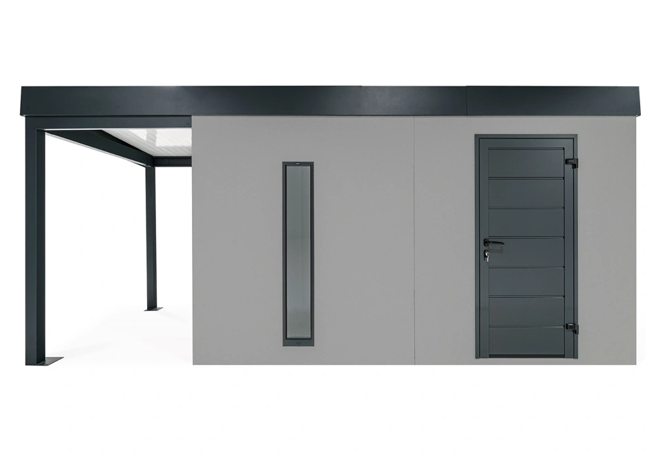 GARDEON® House with skylight and left carport